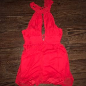 Red Romper